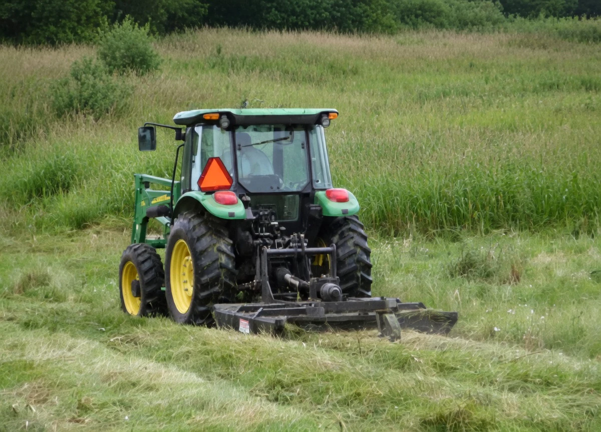 Mower gearbox in agricultural use